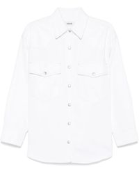 Agolde - Press-Stud Shirt - Lyst