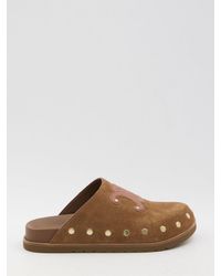 【数量限定】CELINE＊PITEA CLOG IN SUEDE CALFSKIN Women's Celine Pitea clog in suede calfskin | CELINE | 24S