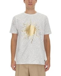 Vivienne Westwood - T-Shirt With Distinctive Sun Logo Design - Lyst