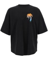 Palm Angels - Cotton T-Shirt - Lyst