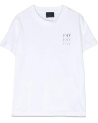 Fay - Mc T-Shirt - Lyst