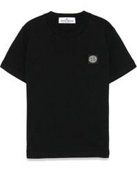 Stone Island - T-Shirt Con Logo - Lyst