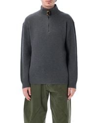 JW Anderson - Half-Zip Wool-Cotton Jumper - Lyst