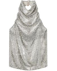 Stella McCartney - Metalized Polyester Silk - Lyst