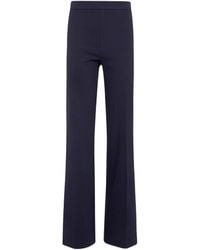 Twinset - Viscose Pantalone Wide Leg Pants - Lyst
