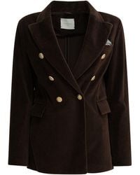 Circolo 1901 - Cotton Double-Breasted Jacket - Lyst
