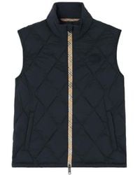 Burberry - Acresford Quilted Down Vest - Lyst