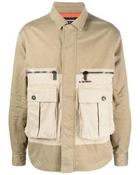 DSquared² - Flap Pocket Padded Coach Jacket - Lyst