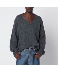 Our Legacy - Ash Wool Link Sweater - Lyst