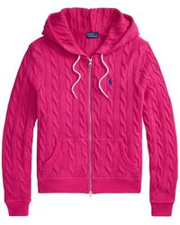 Polo Ralph Lauren - Long Sleeves Full Zip Sweatshirt - Lyst