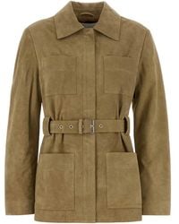 Tory Burch - Giacca Suede - Lyst