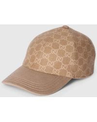 Gucci - Gg Knit Fabric Baseball Hat - Lyst