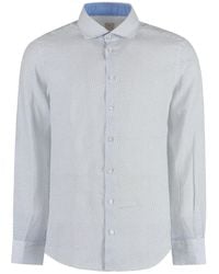 BASTONCINO - Printed Cotton Shirt - Lyst