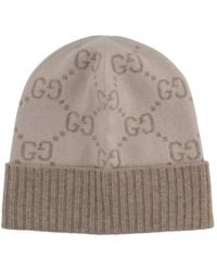 Gucci - Jacquard Gg Hat - Lyst