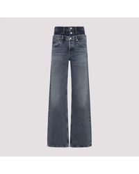 Agolde - Elson Jeans With Double Waistband - Lyst