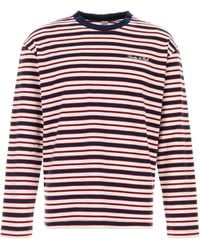 Sporty & Rich - Sporty & Rich Signature Logo Easy Longsleeve - Lyst