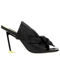 Givenchy - Boudoir Bow Sandals 95Mm - Lyst