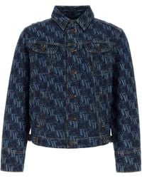 Vivienne Westwood - Printed Denim Stormrider Jacket - Lyst