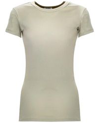 Filippa K - Ribbed Crew Neck T-Shirt - Lyst