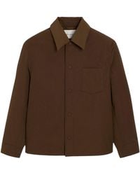 Ami Paris - Padded Ami De Coeur Overshirt - Lyst