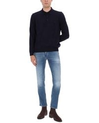 BOSS - Cotton-Blend Jeans - Lyst
