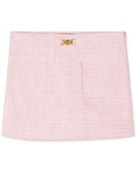 Versace - Skirt Cotton Mix Tweed - Lyst