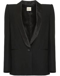 KHAITE - Helio Single-Breasted One Button Jacket - Lyst