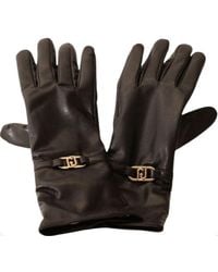 Liu Jo - Dark Cotton Gloves - Lyst