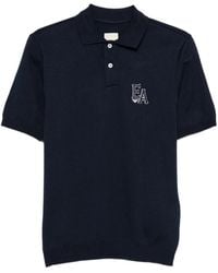 Emporio Armani - Logo-Appliqué Polo Shirt - Lyst