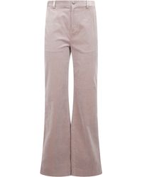 Ralph Lauren - "Kaeden" Full Length Flat Front Trousers - Lyst