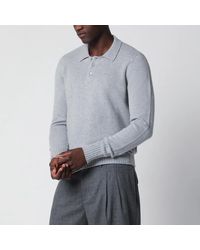 Drumohr - Light Wool Polo Shirt - Lyst