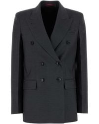 Gucci - Graphite Wool Blazer - Lyst