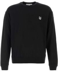 Maison Kitsuné - Fox Head Merino Comfort Jumper - Lyst