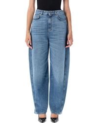 Givenchy - Cocoon Logo-Patch Jeans - Lyst