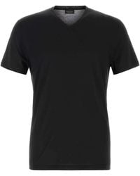 Gucci - V Neck T-Shirt - Lyst