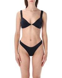 MATINEÉ - Jane Glossy Lycra Bikini - Lyst