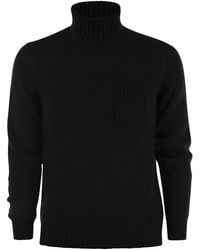 Fedeli - Wool And Cashmere Turtleneck Jumper - Lyst