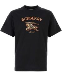 Burberry - Ryan Baby Check Logo T-Shirt - Lyst
