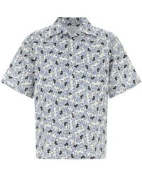 Prada - Floral Shirt - Lyst