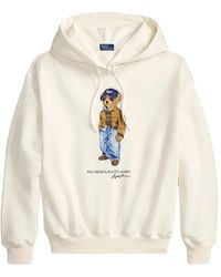 Polo Ralph Lauren - Polo Bear Hooded Sweatshirt - Lyst