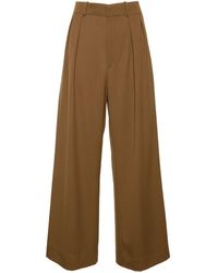 Wardrobe NYC - Wide-Leg Virgin Wool Trousers - Lyst