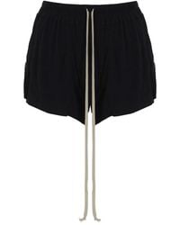 Rick Owens - Drawstring Shorts - Lyst
