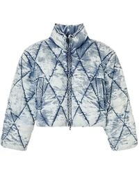 DIESEL - W-Histel Down Jacket - Lyst