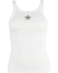 Fendi - Cotton Top - Lyst