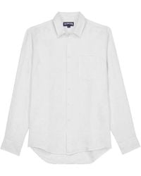 Vilebrequin - Linen Shirt With Essential Silhouette - Lyst