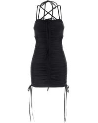Balenciaga - Ruched Mini Dress - Lyst