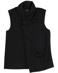 Theory - Draped Top - Lyst