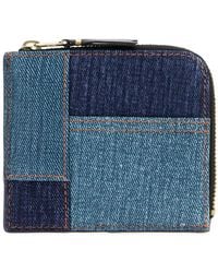 Comme des Garçons - Two-Tone Denim Mini Coin Purse (11 Cm X 10 Cm) - Lyst