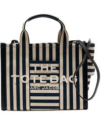 Marc Jacobs - The Stripe Canvas Medium Tote Bag - Lyst