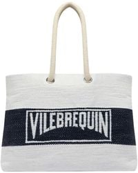 Vilebrequin - Canvas Tote Bag With Rope Handles - Lyst